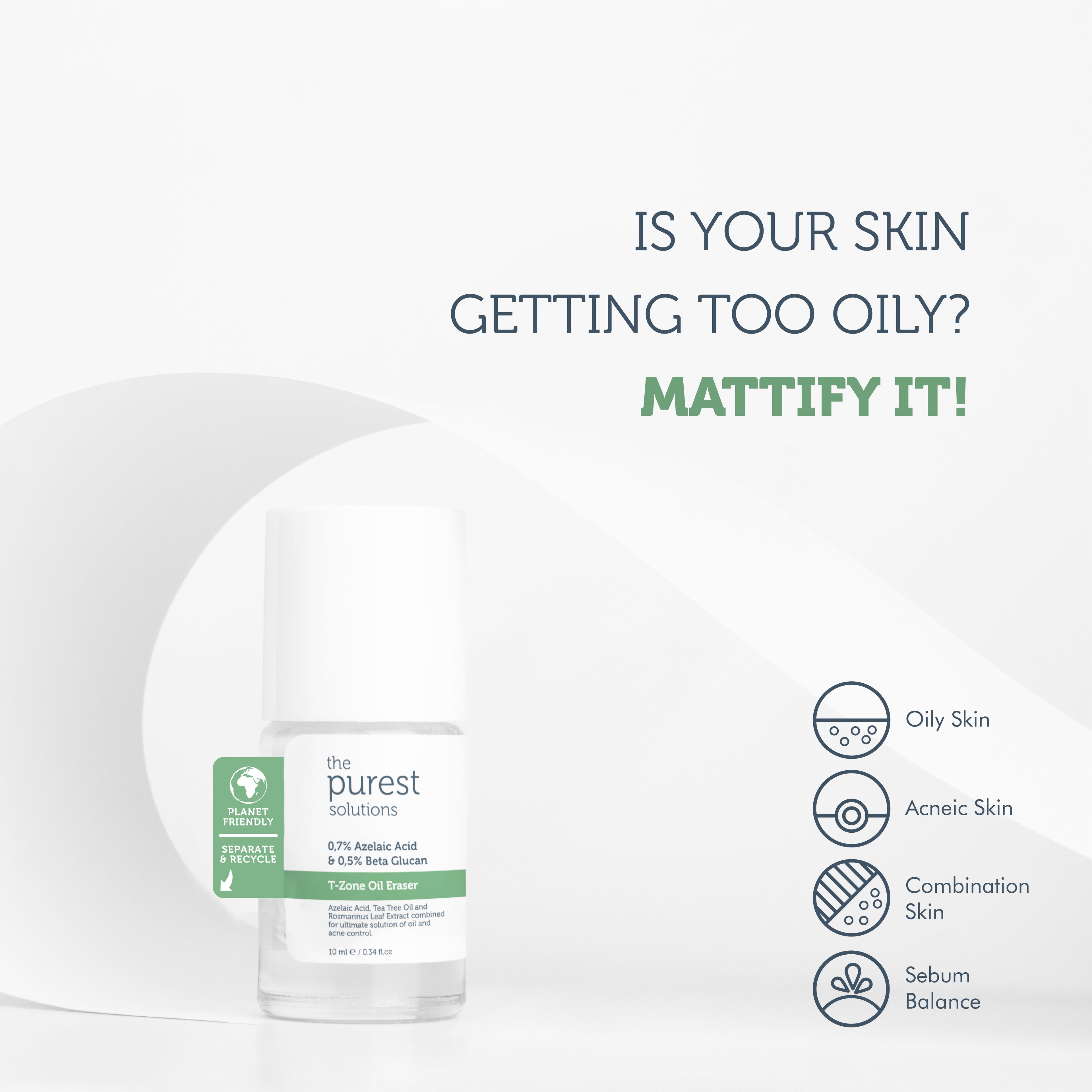 T-Zone, Mattifying Acne Mask with Tea Tree Oil 10 Ml