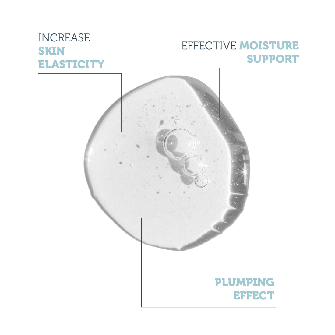Intensive Moisturizing Renewal Skin Care Serum with Hyaluronic Acid for Plump Appearance Effect 30 Ml