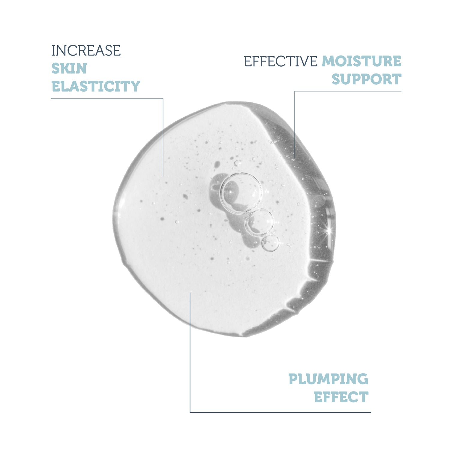 Intensive Moisturizing Renewal Skin Care Serum with Hyaluronic Acid for Plump Appearance Effect 30 Ml