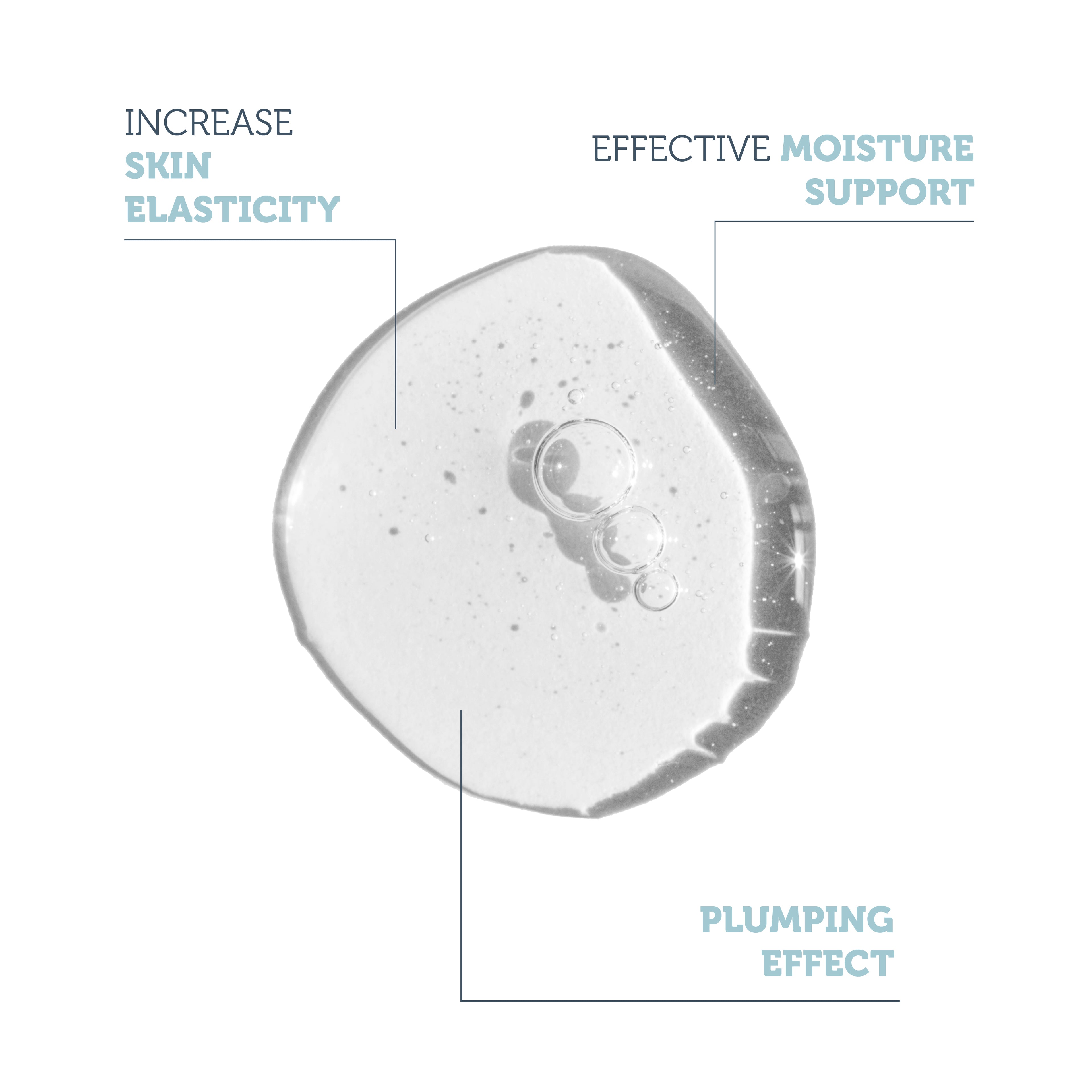 Intensive Moisturizing Renewal Skin Care Serum with Hyaluronic Acid for Plump Appearance Effect 30 Ml