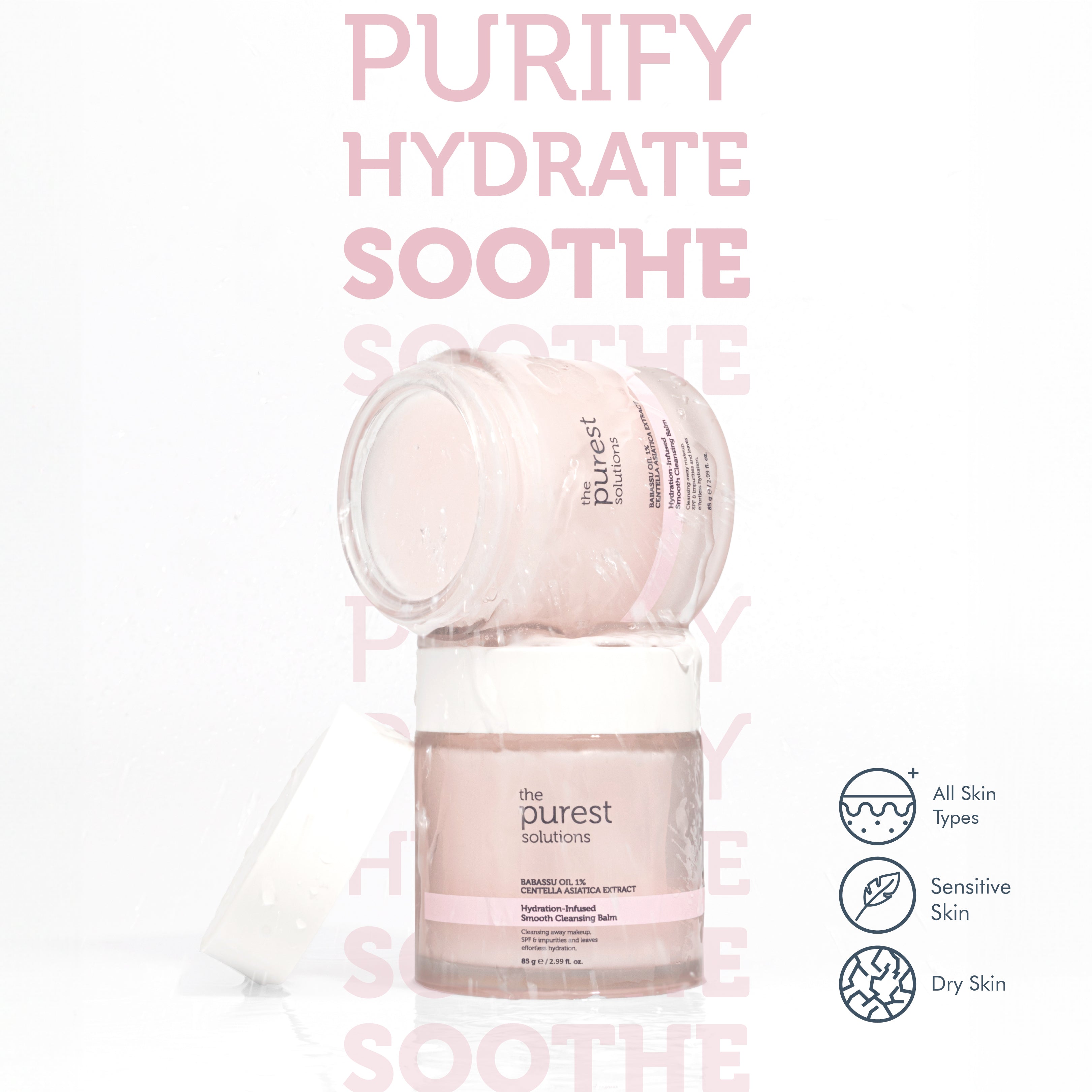 Cleansing Balm with Moisture and Antioxidants for Sensitive and Dry Skin 85 gr