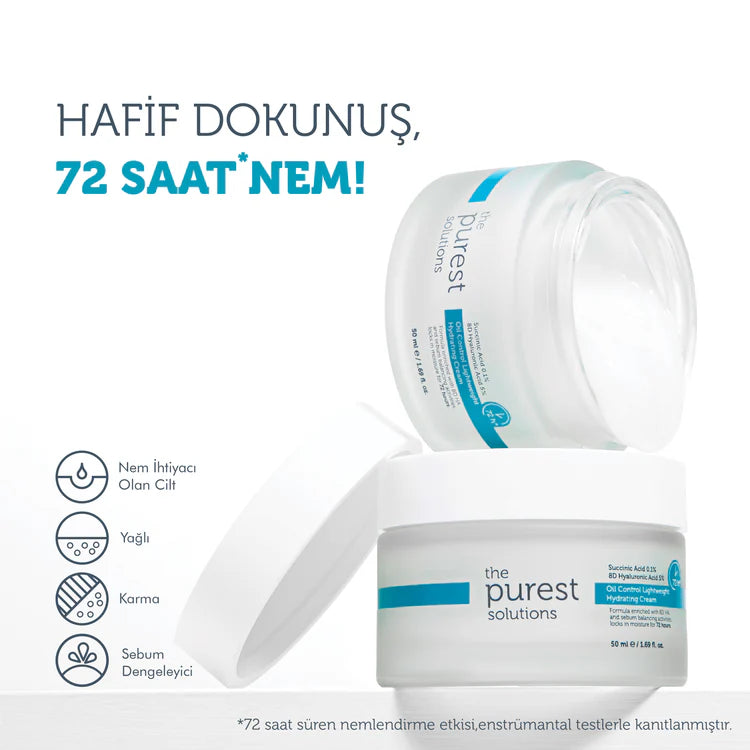 72 Hour Effective Sebum Balancing Daily Moisturizing Cream