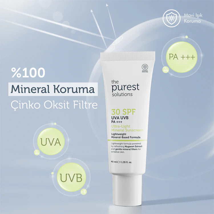 Mineral Filter Sunscreen Cream SPF 30, 40 ml