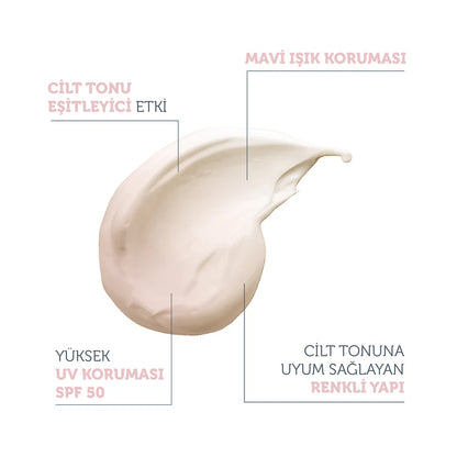Skin Tone Equalizing and Anti-Blemish Blemish Defense Tinted Sunscreen Cream SPF 50, 15 ml