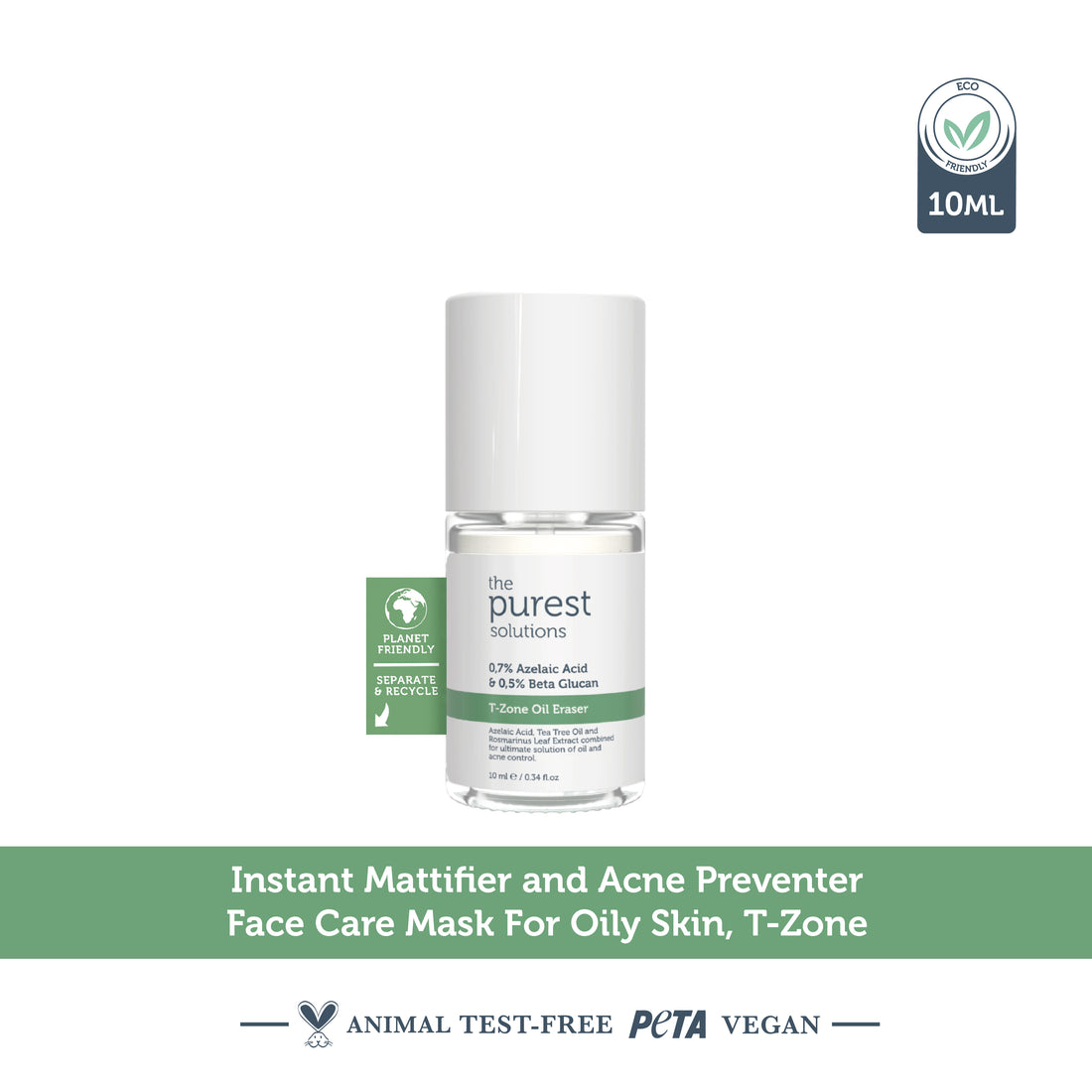 T-Zone, Mattifying Acne Mask with Tea Tree Oil 10 Ml