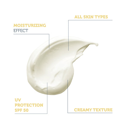 High Protection and Moisturizing Effect Invisible Sun Protection Cream SPF 50, 50 Ml.