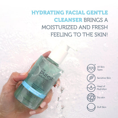 Moisturizing and Barrier Repair Facial Cleansing Gel with Hyaluronic Acid for Dry and Combination Skin 200 Ml