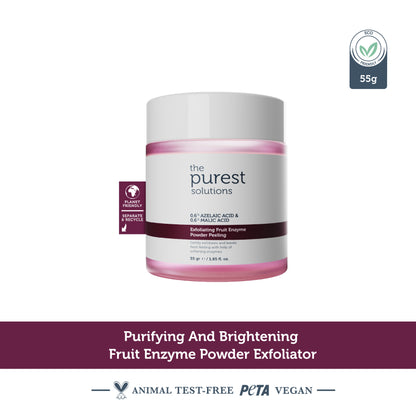 Purifying and Brightening Enzyme Red Powder Peeling Cleanser 55 Gr