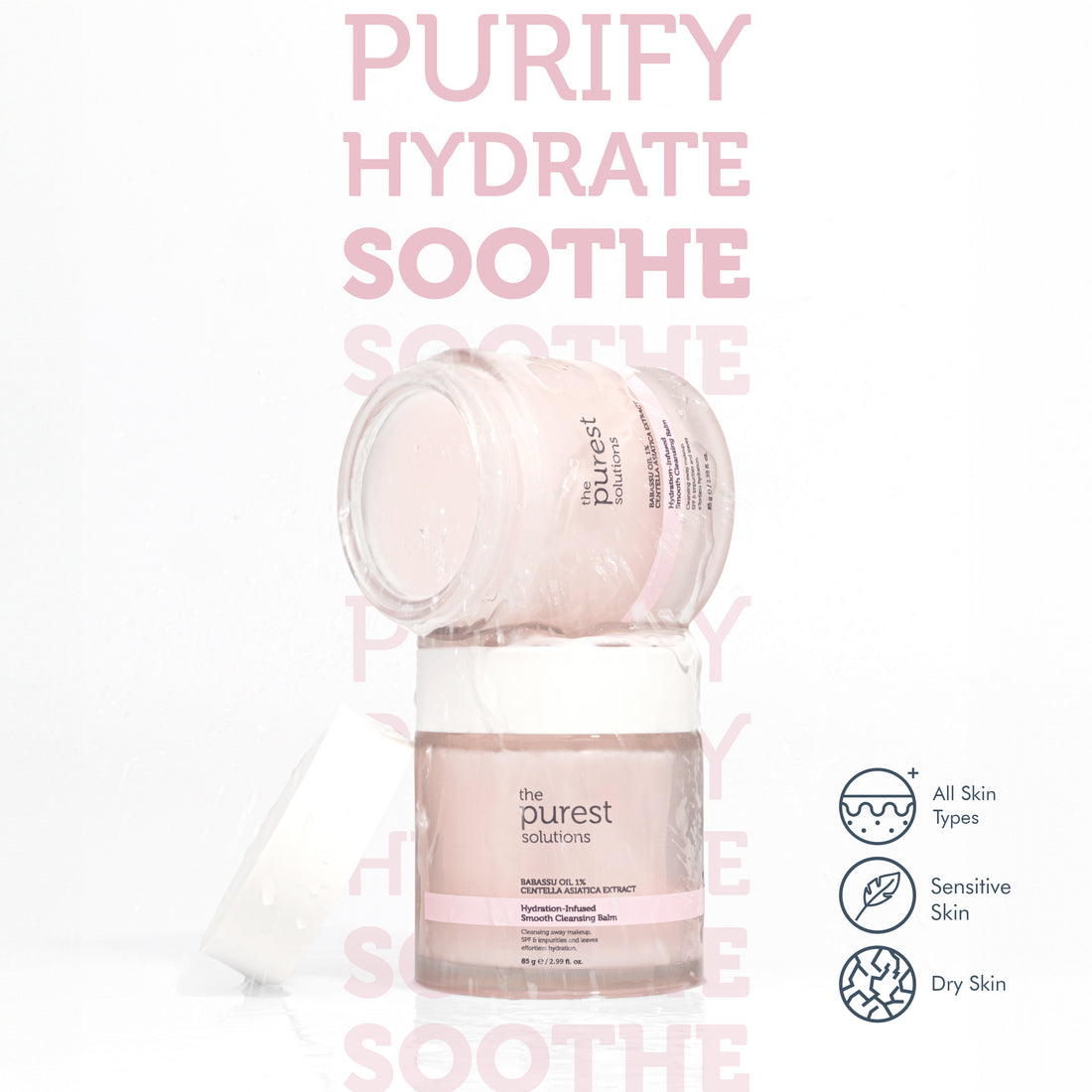 Cleansing Balm with Moisture and Antioxidants for Sensitive and Dry Skin 85 gr