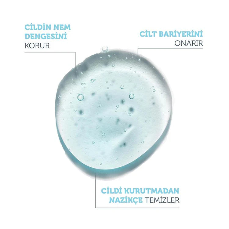 Moisturizing And Barrier Repairing Hyaluronic Acid Facial Cleansing Gel For Dry And Combination Skin 50 ml