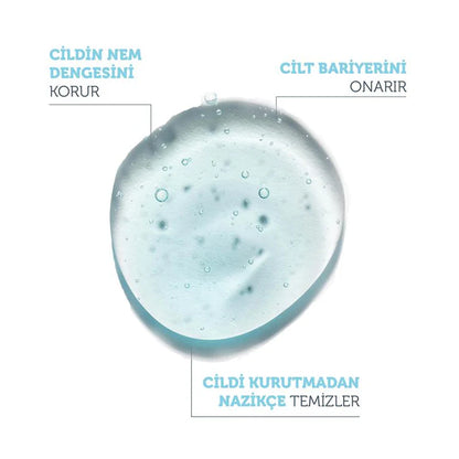 Moisturizing And Barrier Repairing Hyaluronic Acid Facial Cleansing Gel For Dry And Combination Skin 50 ml